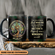 I See Trees Of Green - Personalized Hippie Accent Mug