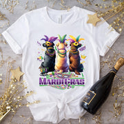 Mardi Gras Labrador Classic Unisex T-Shirt Gildan 5000 (Made In US)