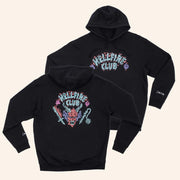 Netflix Merch Stranger Things Louis De Guzman Hellfire Club Hoodie Gift For Fans