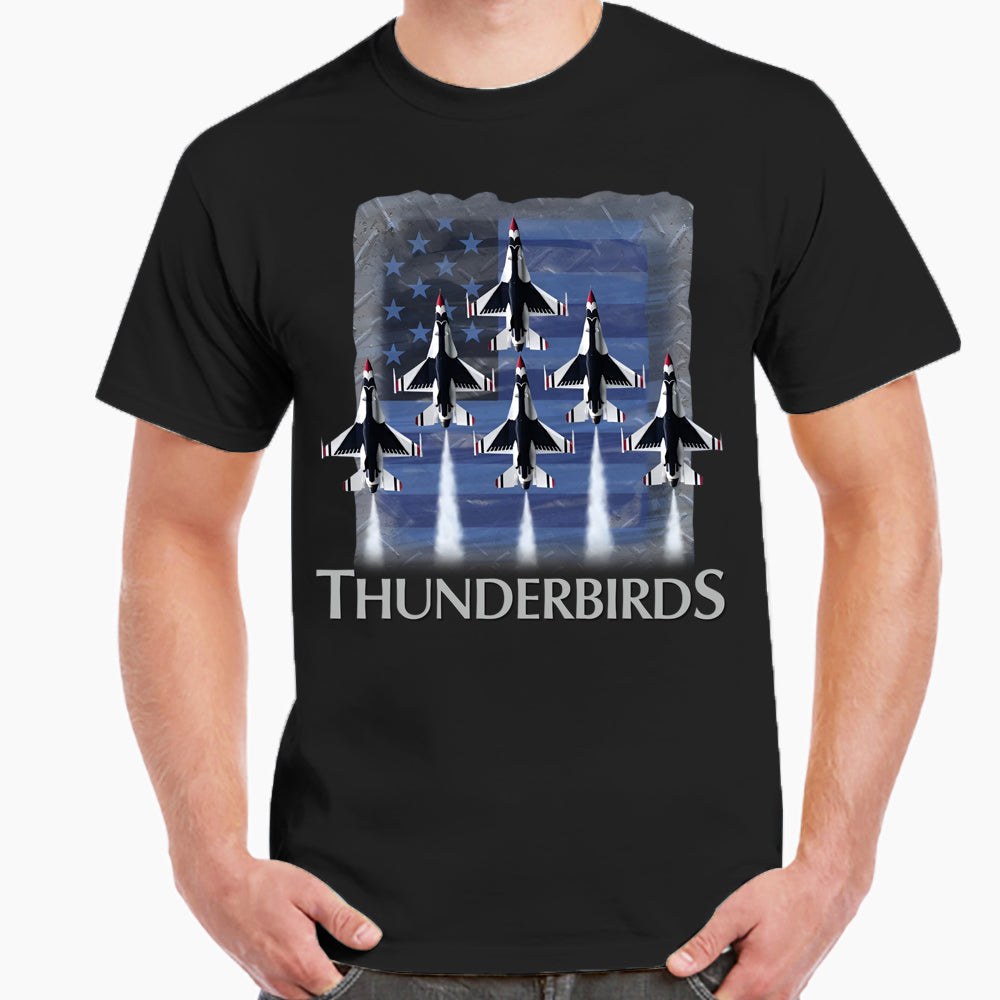 US Air Force Thunderbirds Classic Unisex T-Shirt Gildan 5000 (Made In US) DLTT0506PT03