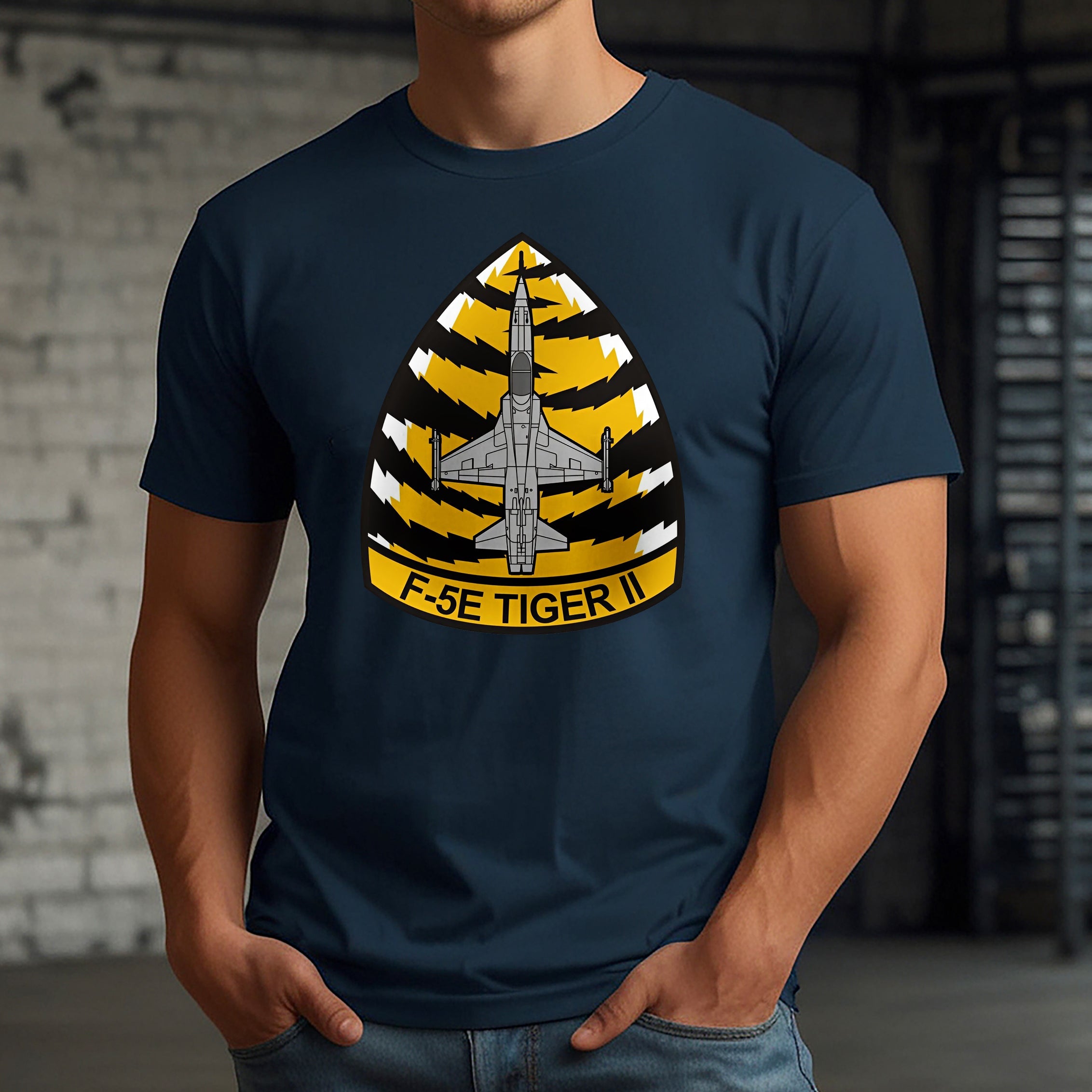 US Navy Northrop F-5N Tiger II Classic Unisex T-Shirt Gildan 5000 (Made In US)
