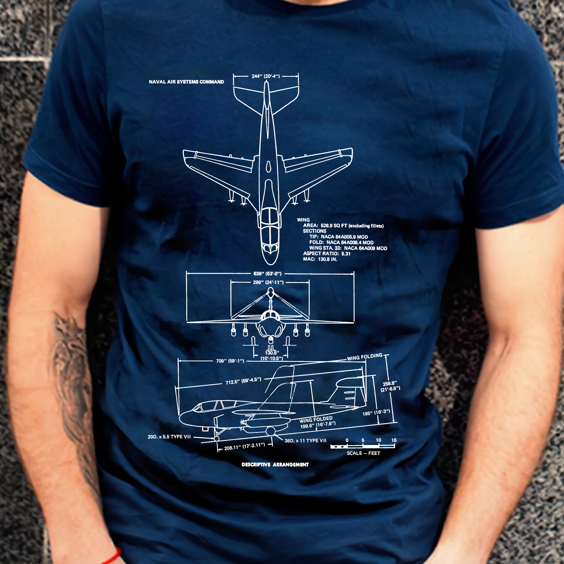 US Navy Northrop Grumman EA-6B Prowler Classic Unisex T-Shirt Gildan 5000  (Made In US) DLHH1104PT01