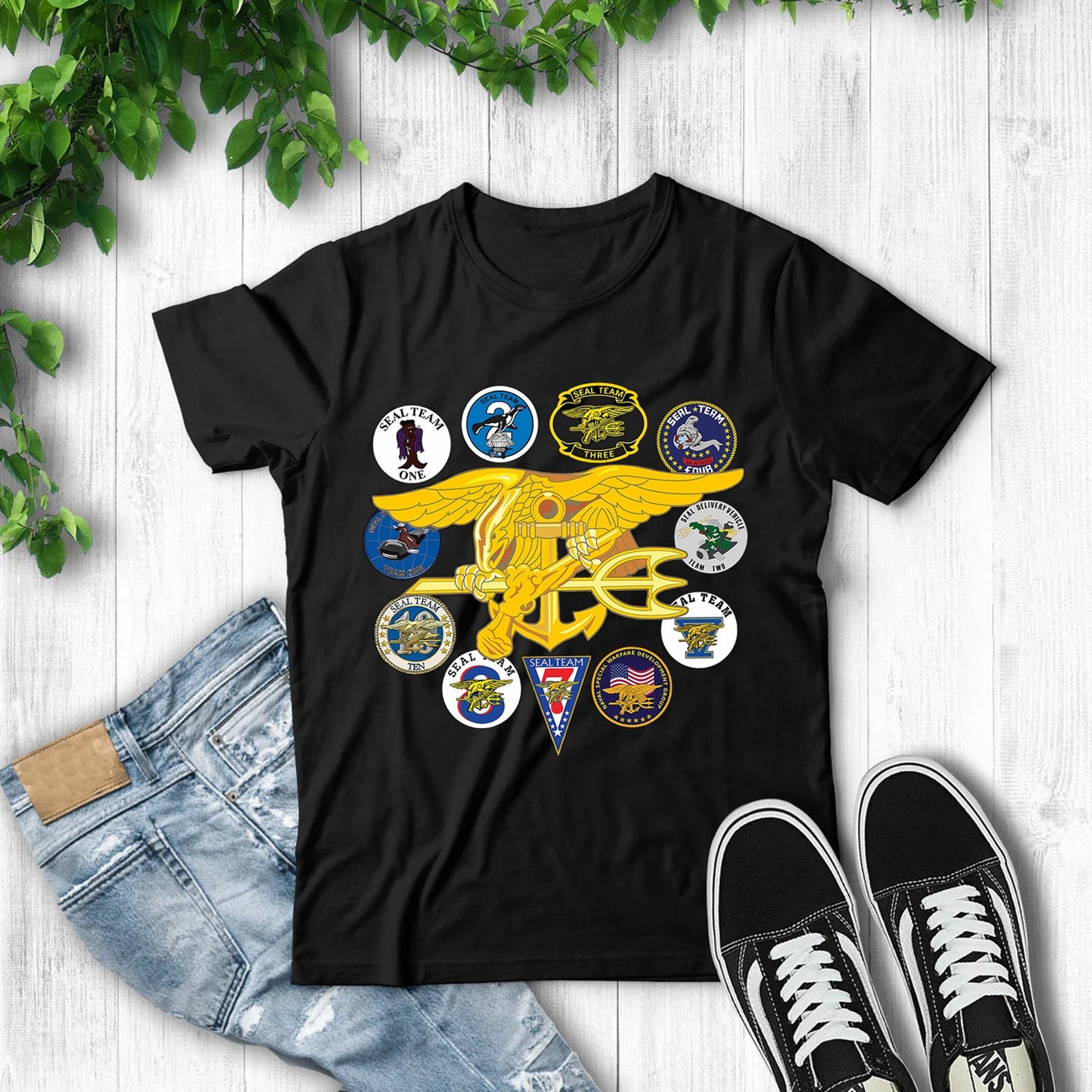 US Navy Seals Classic Unisex T-Shirt Gildan 5000 (Made In US)