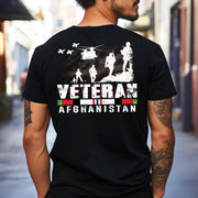 Veteran Afghanistan Classic Unisex T-Shirt Gildan 5000 (Made In US)