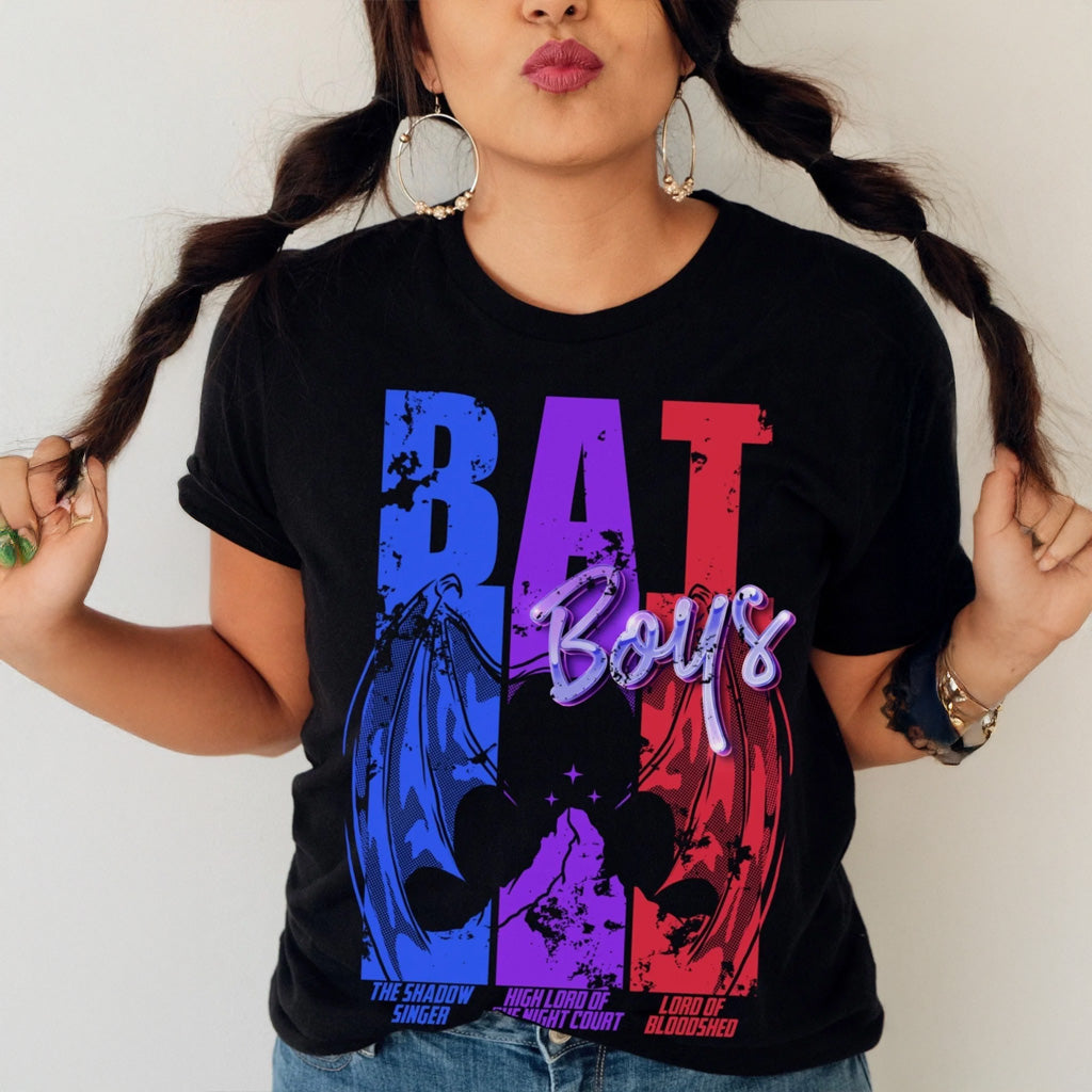 A Court Of Thorns And Roses Merch Bat Boys T-Shirt ACOTAR Merch Unique Gifts For Her - Lily Birch Market