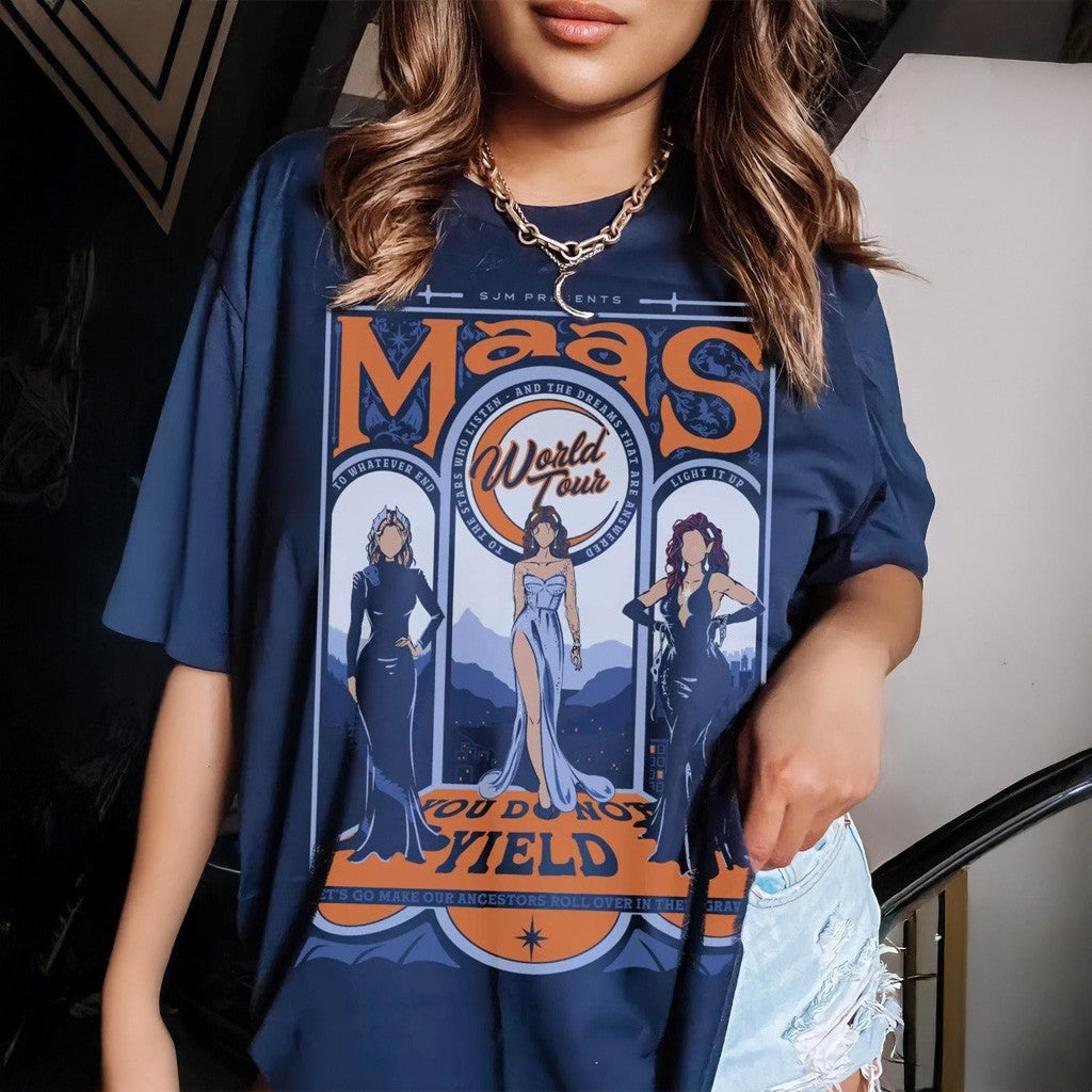 A Court Of Thorns And Roses Merch Maasverse T-Shirt ACOTAR Merch Gifts For Sisters - Lily Birch Market