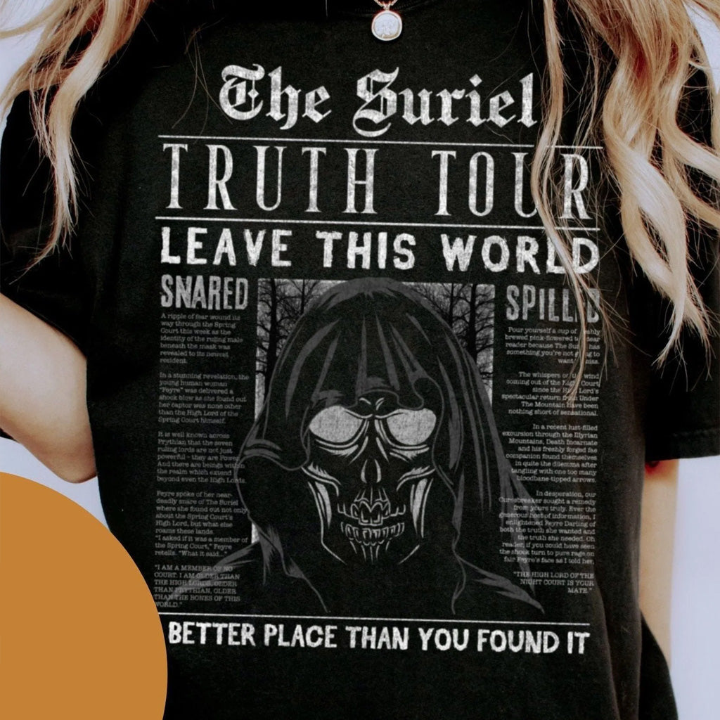 A Court Of Thorns And Roses Merch The Suriel Truth Tour T-Shirt ACOTAR Merch Present For Her - Lily Birch Market