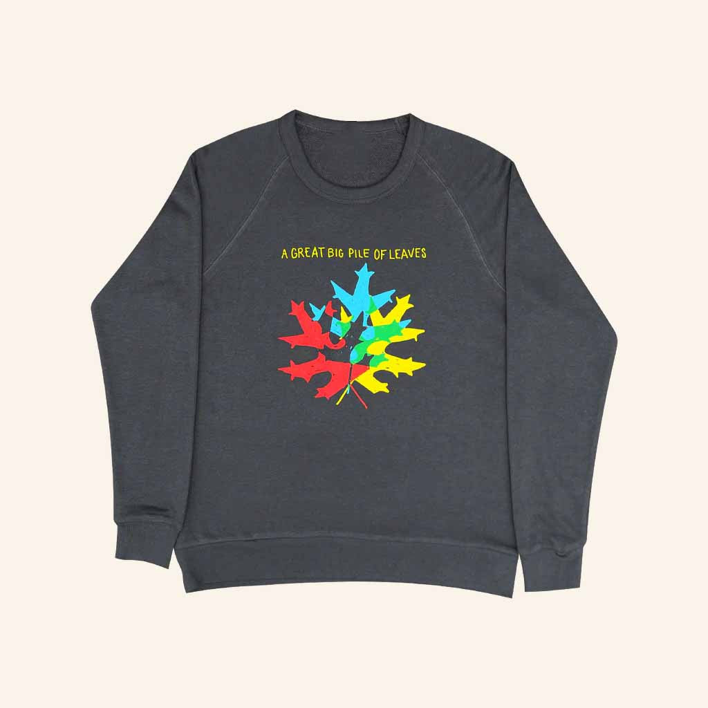 A Great Big Pile of Leaves Merch Leaf Sweatshirt Gifts For Girlfriend - Lilybirchmarket