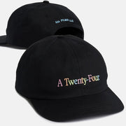 A24 Merch Black Rainbow A Twenty Four Hat Embroidered Gifts For Daughter - Lilybirchmarket
