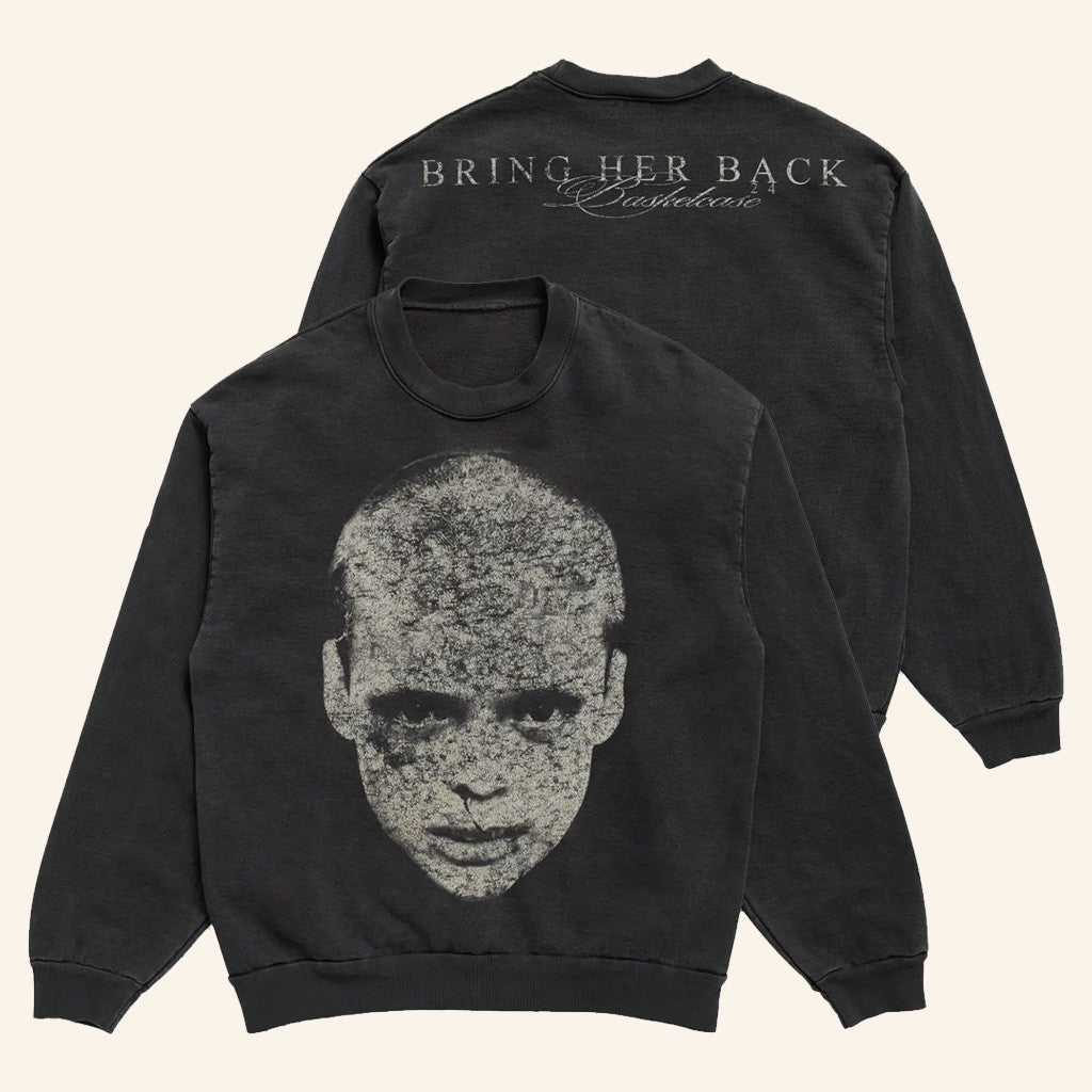 A24 Merch Bring Her Back x Basketcase Ollie Crewneck Sweatshirt Best Gifts For Brother - Lilybirchmarket