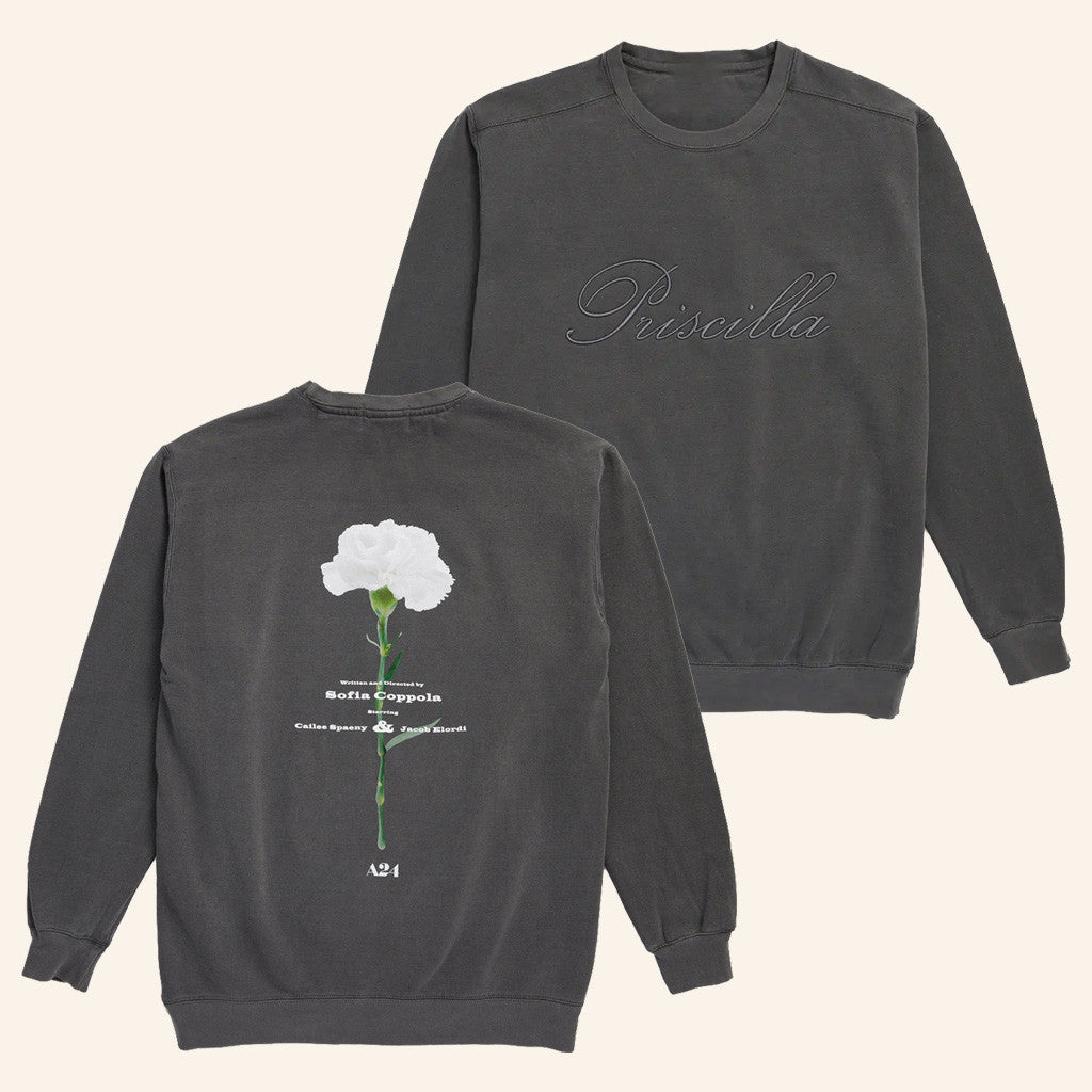 A24 Merch Priscilla Sweatshirt Birthday Gift For Girlfriend - Lilybirchmarket