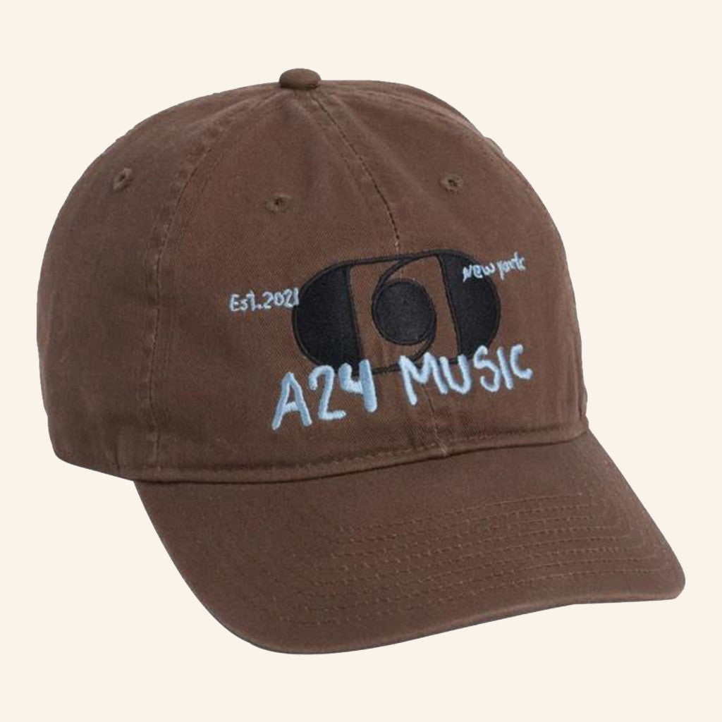 A24films Merch Brown A24 Music Hat Birthday Ideas For Boyfriend - Lilybirchmarket