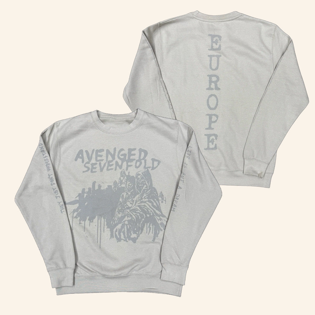 A7x World Merch Avenged Sevenfold Europe Tour Libad Sweatshirt Dad Christmas Gifts - Lilybirchmarket