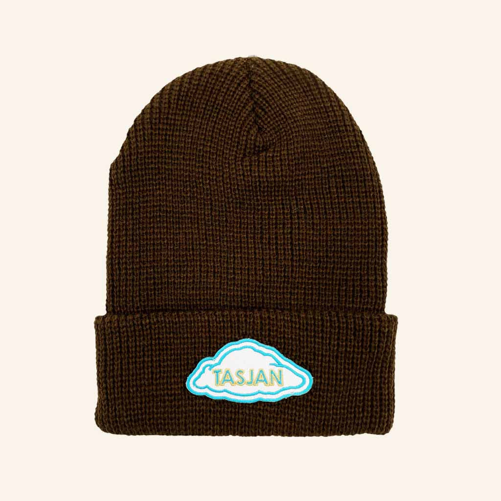 Aaron Lee Tasjan Merch Cloud Patch Beanie Unique Gifts For Music Lovers - Lilybirchmarket