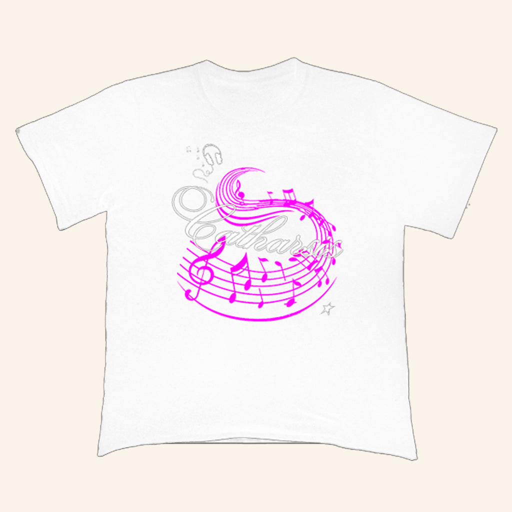 Ac1d Star Club Merch Catharsis White T-Shirt Present For Sisters - Lily Birch Market
