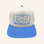 ACL Festival Merch Brandon Maxwell X ACL Fest Plate Embroidered Snapback Hat Gifts For Him - Lilybirchmarket