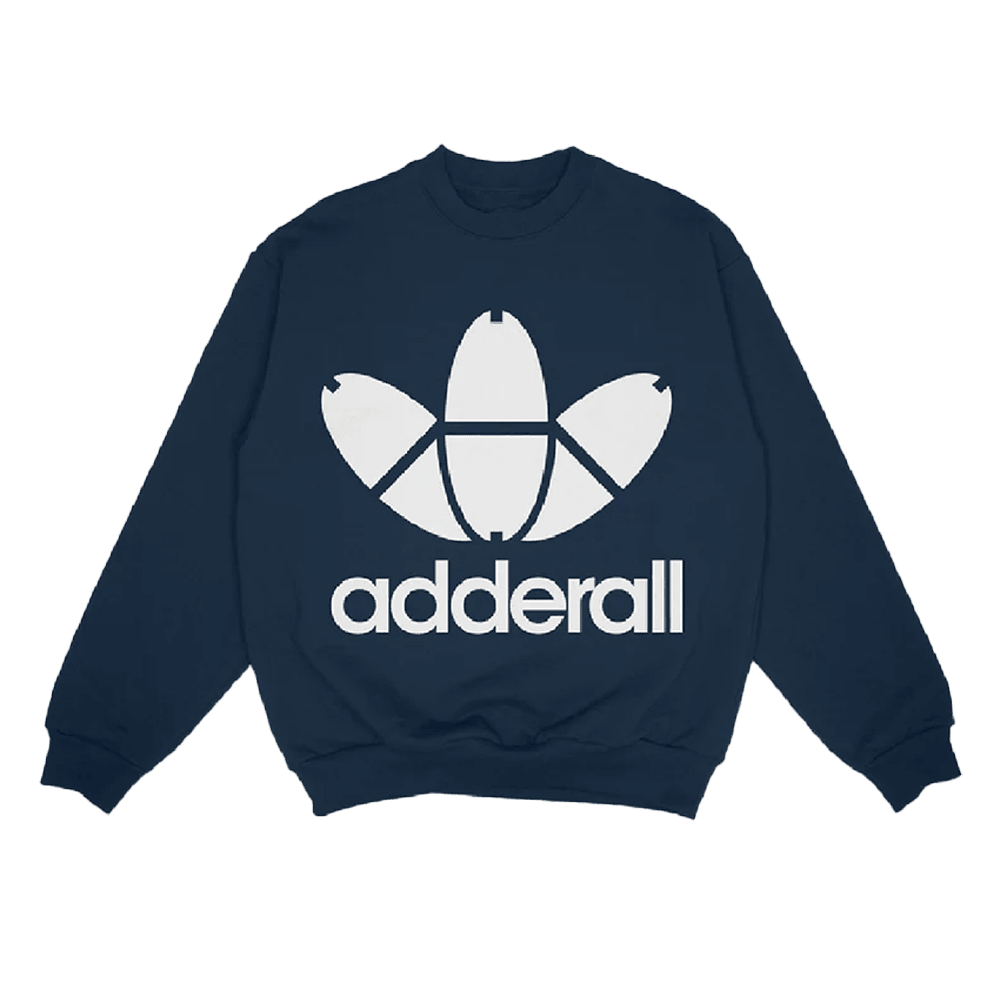Adderall Navy Sweatshirt Terror Reid Merch Special Birthday Gifts For Dad - Lilybirchmarket