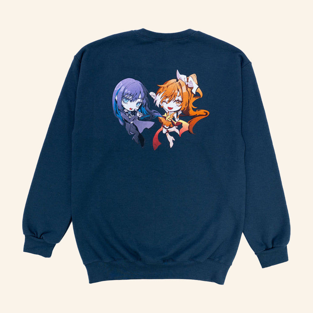 Ado Concert Merch Hime And Ado Crew Sweatshirt Gifts For Her - Lilybirchmarket