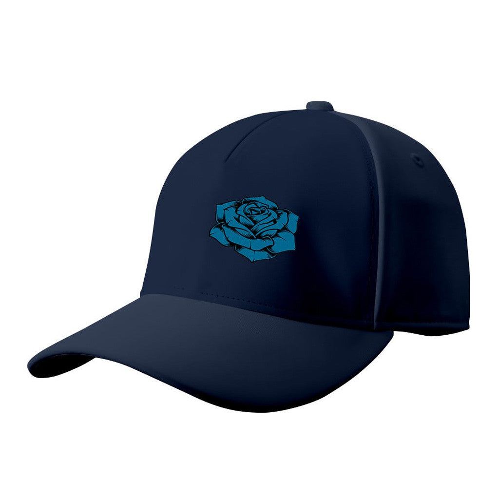 Ado Hibana Merch Ado Blue Rose Hats Hibana World Tour Logo Baseball Hat Gift For Him - Lilybirchmarket