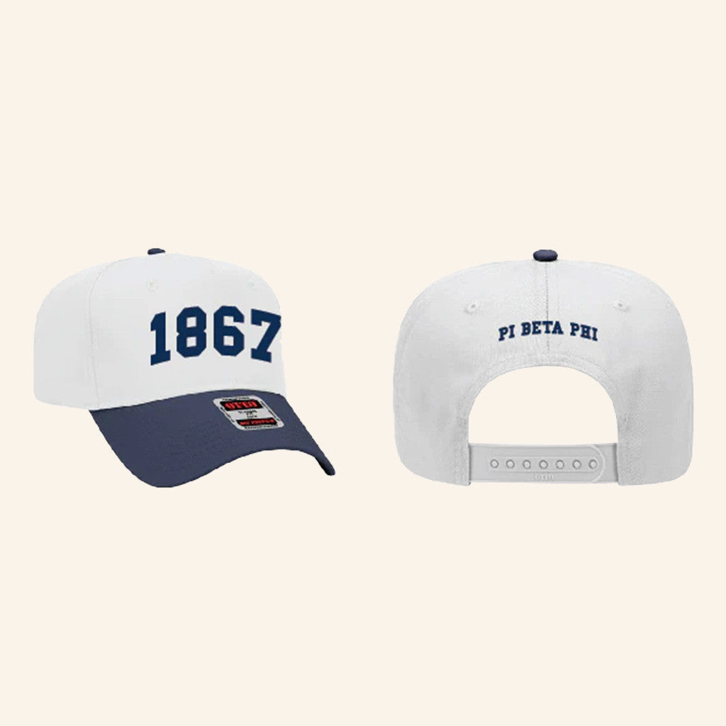 ADPI Merch 1867 Pi Beta Phi Embroidered Hat Gifts For Dudes - Lilybirchmarket