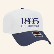 ADPI Merch 1895 Chi Omega Embroidered Hat Best Gifts For Boyfriend - Lilybirchmarket