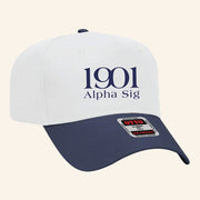 ADPI Merch 1901 Alpha Sig Embroidered Hat Present For Him - Lilybirchmarket