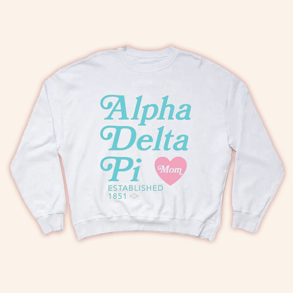 ADPI Merch Alpha Delta Pi Sweatshirt Birthday Gifts For Boyfriend - Lilybirchmarket