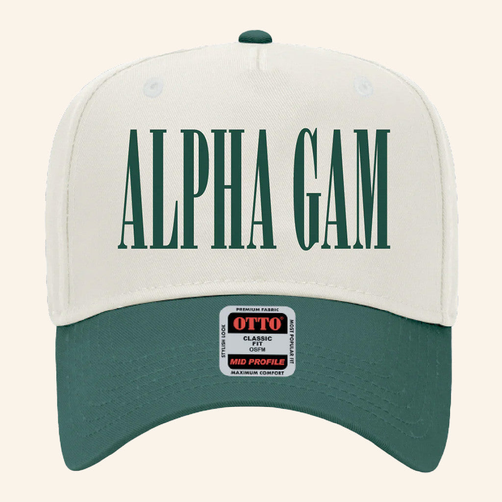 ADPI Merch Alpha Gam Embroidered Hat Gifts For Husband - Lilybirchmarket