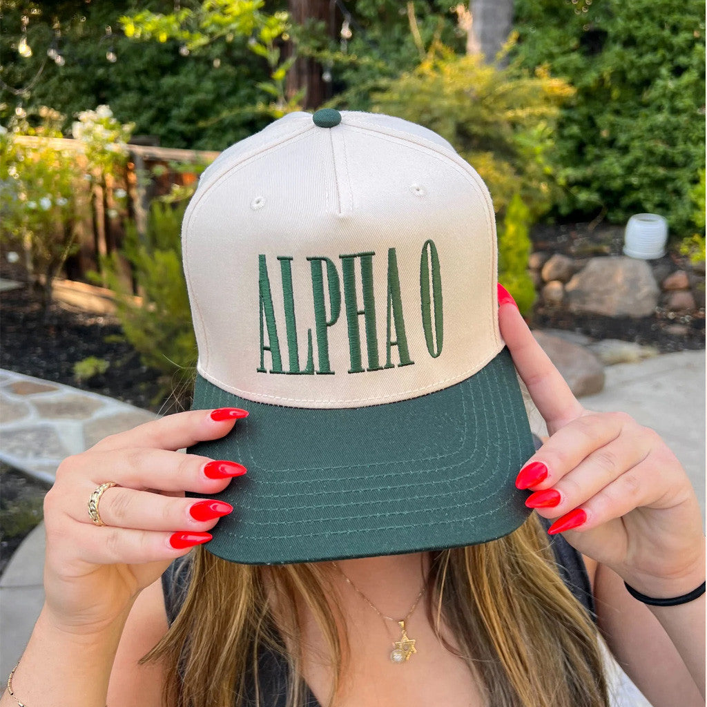 ADPI Merch Alphao Embroidered Hat Best Birthday Gift For Her - Lilybirchmarket