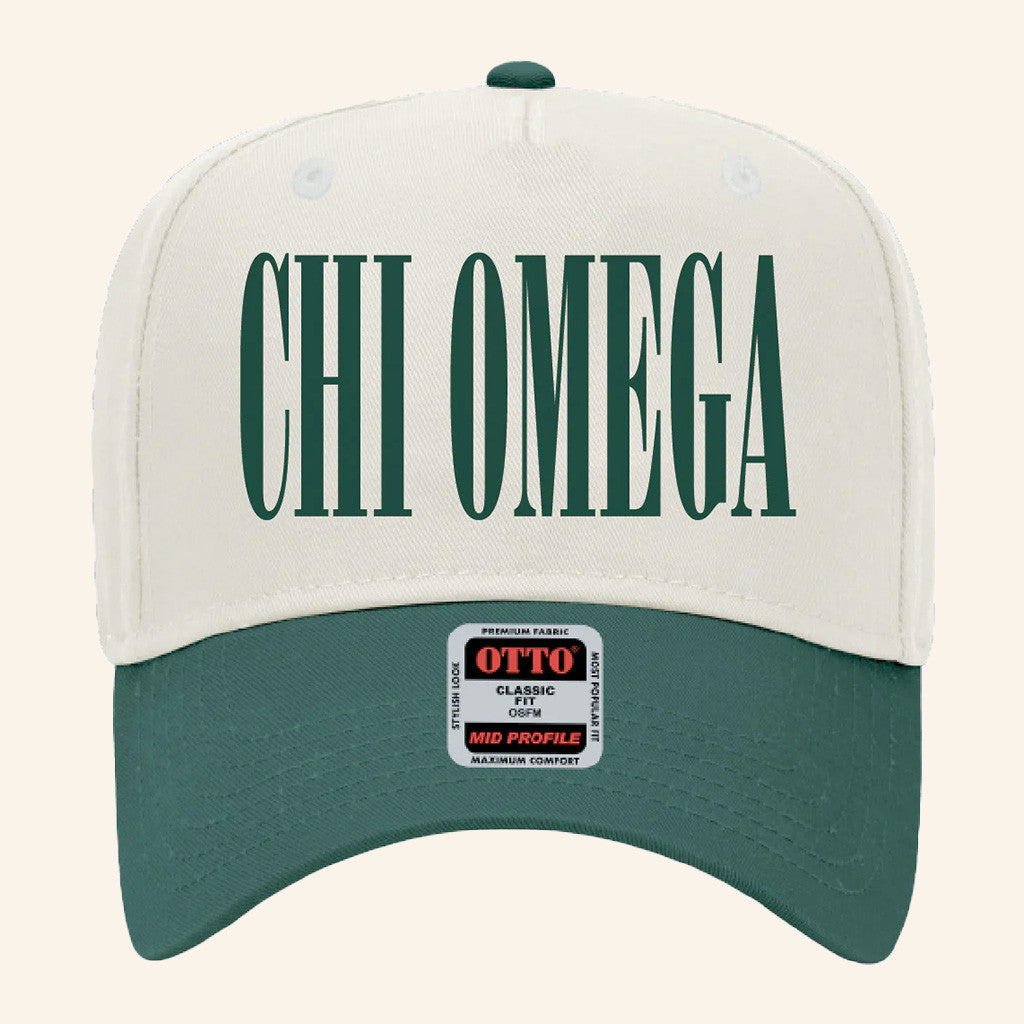 ADPI Merch Chi Omega Embroidered Hat Birthday Ideas For Husband - Lilybirchmarket