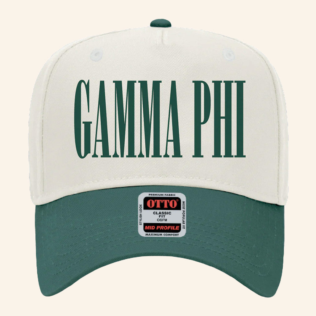 ADPI Merch Gamma Phi Embroidered Hat Birthday Present For Husband - Lilybirchmarket