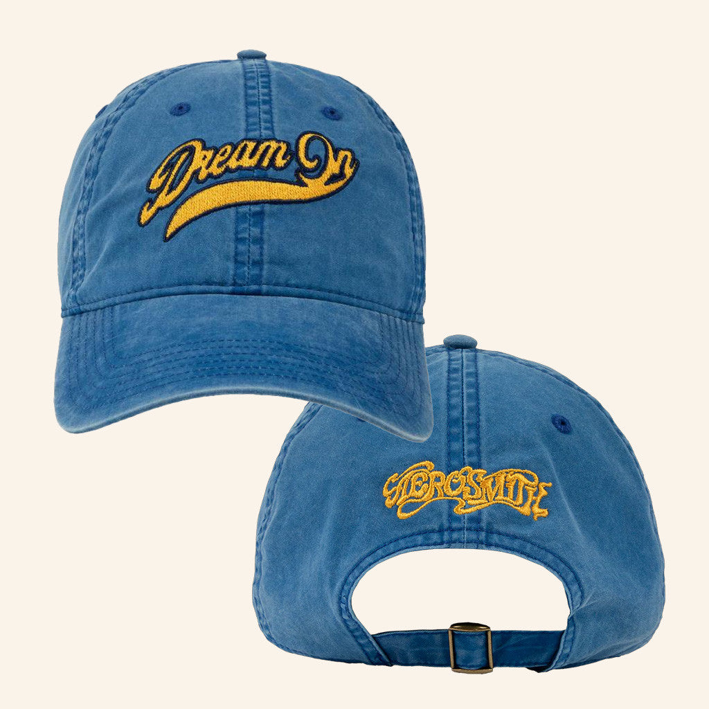 Aerosmith Merch Dream On Legacy Embroidered Hat Best Birthday Gift For Husband - Lilybirchmarket