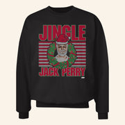 AEW Merch Jack Perry Crewneck Jingle Jack Perry Holiday Sweatshirt Christmas Gifts For Father - Lilybirchmarket