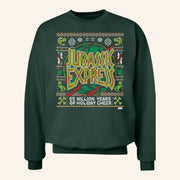 AEW Merch Jurassic Express 65 Million Years Of Holiday Cheer Holiday Sweatshirt Gifts For Her - Lilybirchmarket