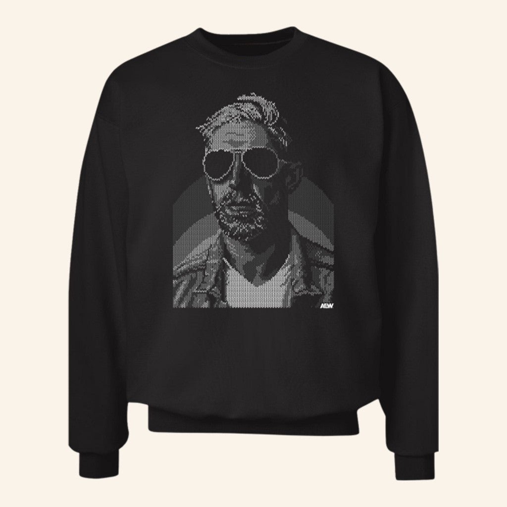 AEW Merch Orange Cassidy Crewneck It's For Christmas I Guess Holiday Sweatshirt Dad Gifts - Lilybirchmarket