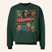 AEW Merch The Conglomeration Crewneck Merry Conglomeration Holiday Sweatshirt Gifts For Sister - Lilybirchmarket