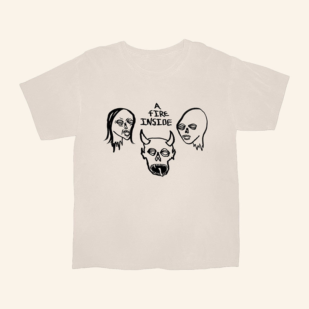 AFI Merch A Fire Inside Faces T-Shirt Gift Ideas For Rock Music Lovers - Lily Birch Market