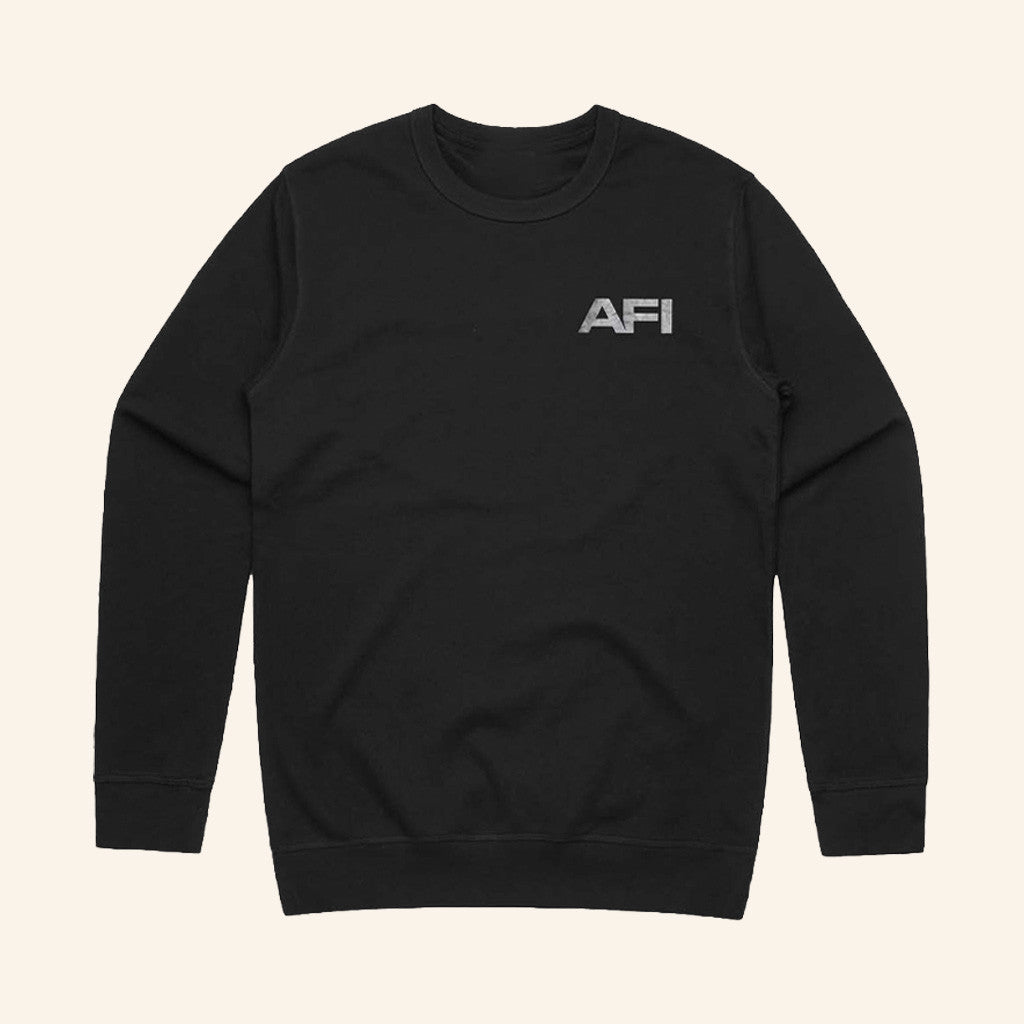 AFI Merch Logo Black Sweatshirt Unique Gift For Rock Music Lovers - Lilybirchmarket