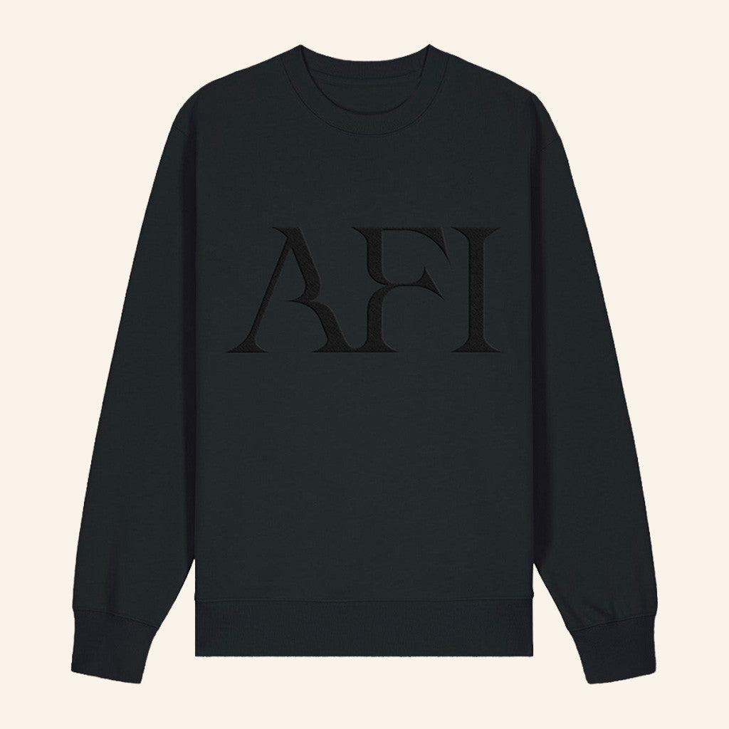 AFI Merch Silver Bleeds The Black Sun Sweatshirt Gift Ideas For Rock Music Lovers - Lilybirchmarket