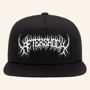 Aftershock Merch Aftershock Metal Logo Snapback Hat Cool Gifts For Music Lovers - Lilybirchmarket