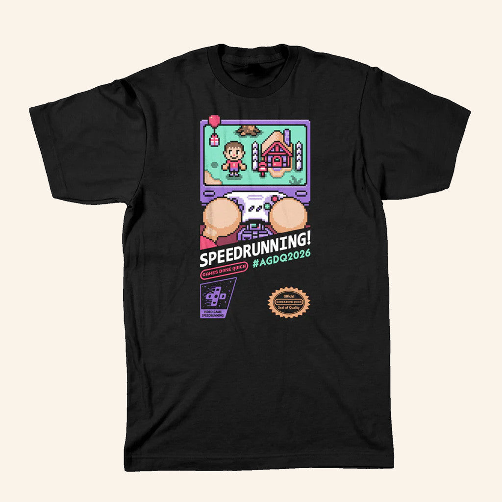 AGDQ Merch AGDQ Speedrunning 2026 T-Shirt Unique Gifts For Boyfriend - Lily Birch Market