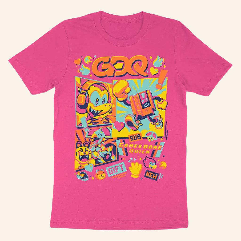 AGDQ Merch GDQ Marathon Mascot T-Shirt Best Gifts For Girlfriend - Lily Birch Market