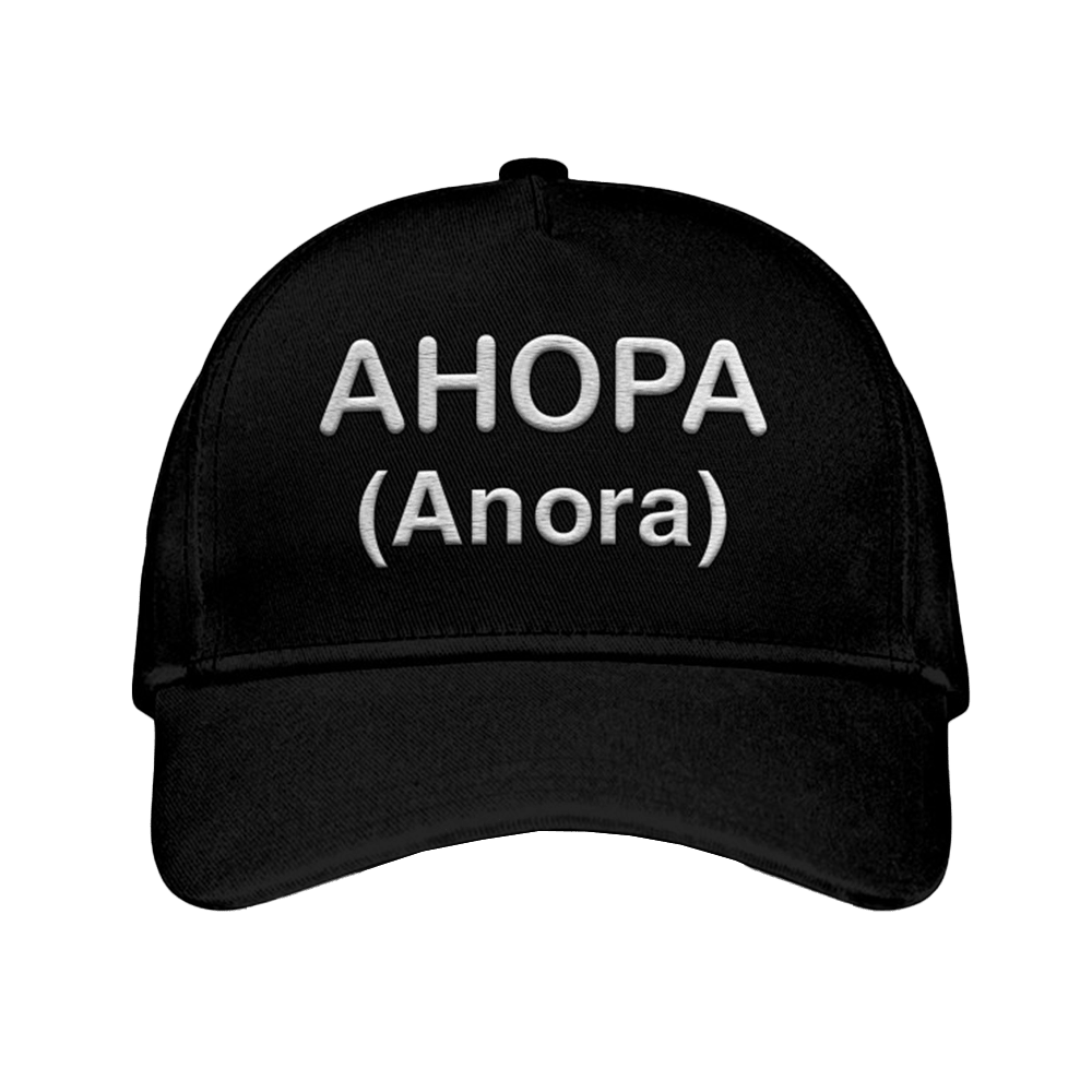 Ahopa Anora Embroidered Hat Ahopa Anora Cap Gifts For Him Her - Lilybirchmarket