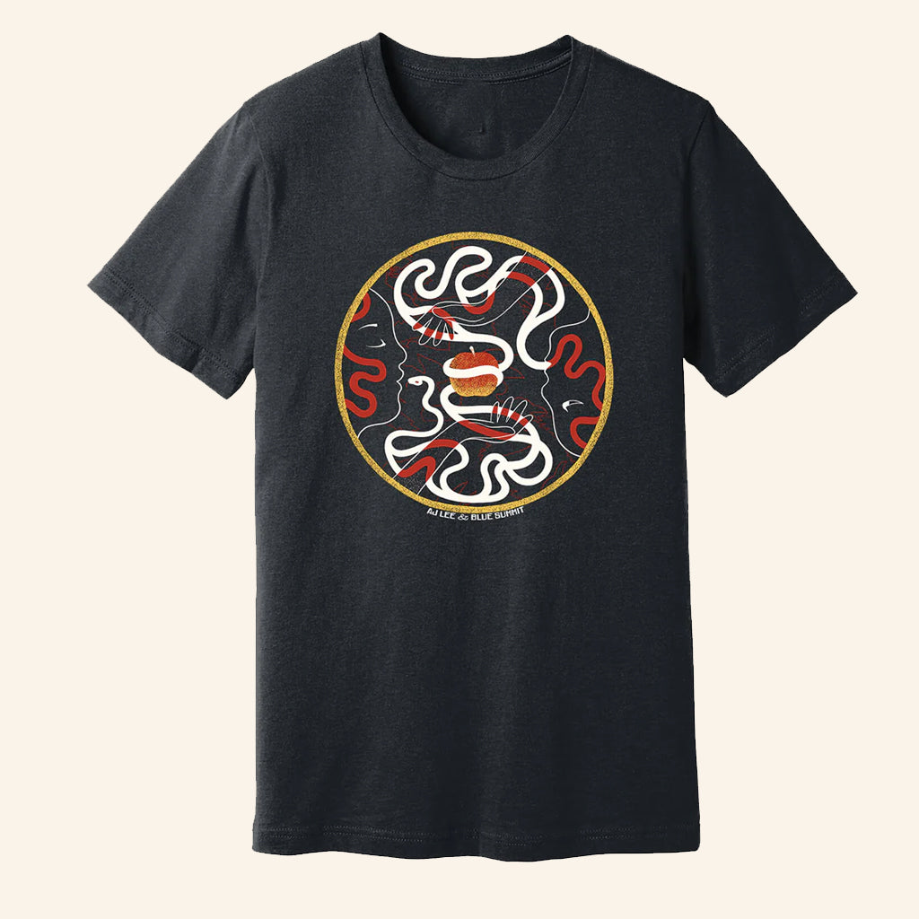 AJ Lee And Blue Summit Merch Snakes And Apple T-Shirt Presents For Music Lovers - Lily Birch Market