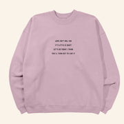 AJR Merch The Maybe Man Lyrics Sweatshirt Christmas Gifts For Wife - Lilybirchmarket