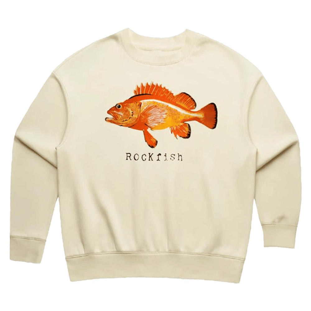 Ak Salmon Sisters Merch Womens Rockfish Crewneck Sweatshirt Gifts For Friends - Lilybirchmarket