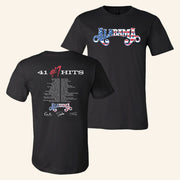 Alabama Merch Tour 2025 Alabama 41 1 Hits T-Shirt Gifts For Rock Band Fans - Lily Birch Market