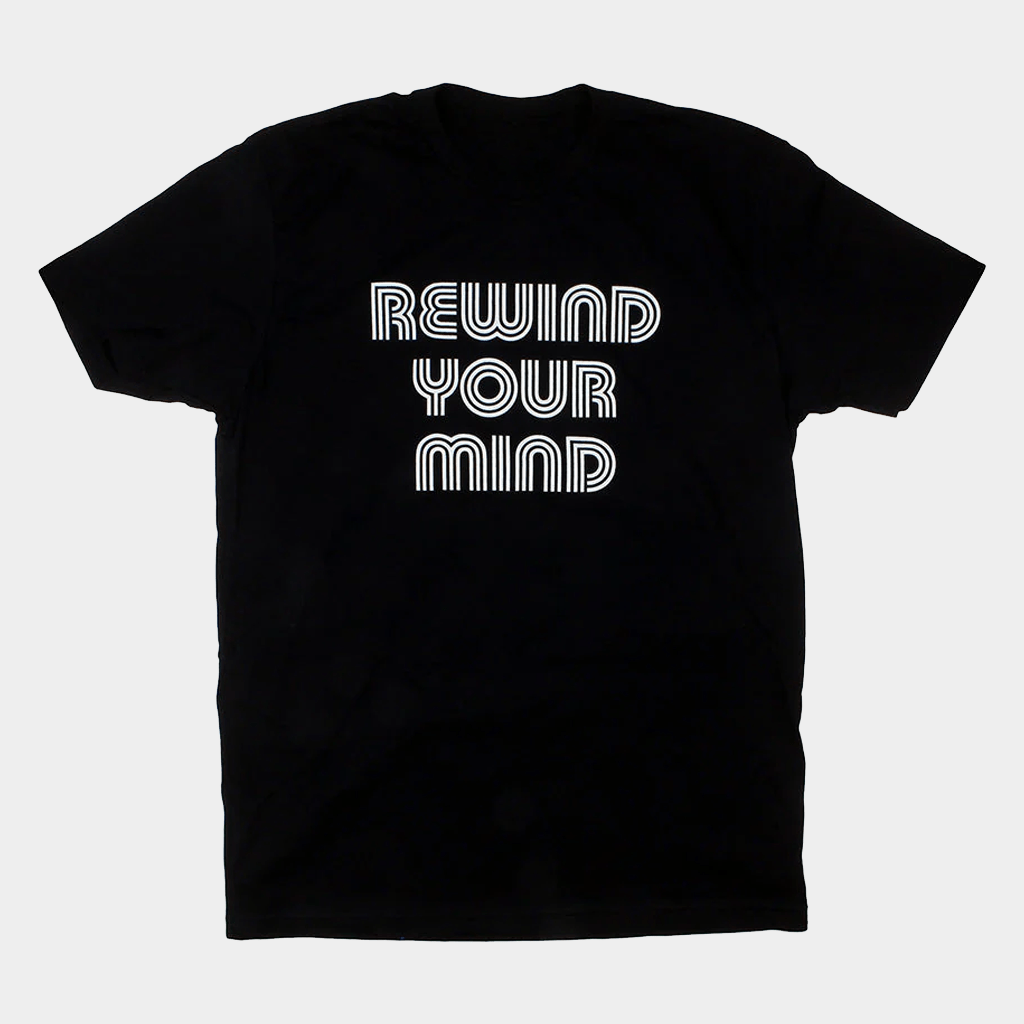 Alamo Drafthouse Merch Rewind Your Mind T-Shirt Good Gifts For Brother - Lily Birch Market