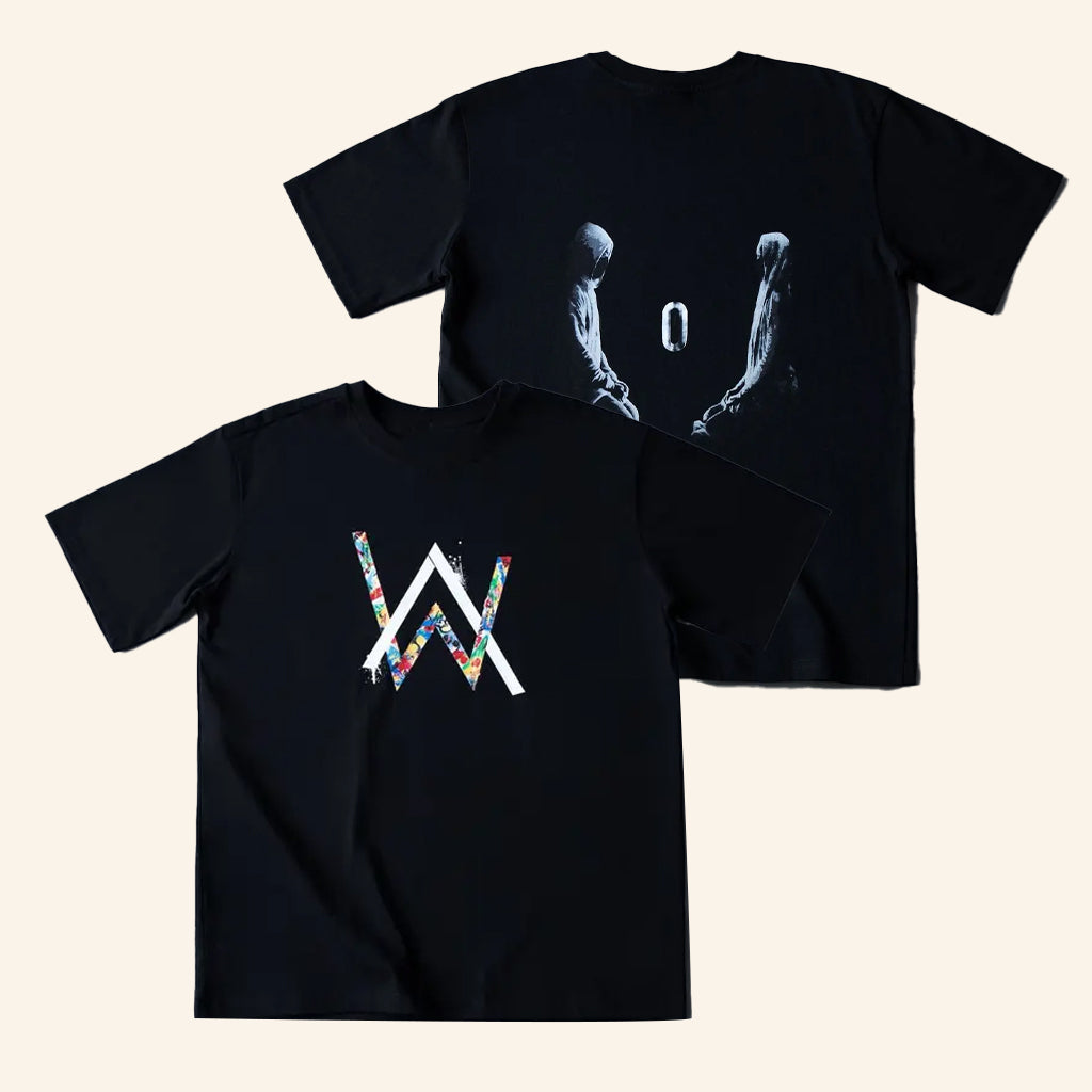 Alan Walker Merch Tired 0 T-Shirt Black Best Gifts For EDM Fans - Lily Birch Market