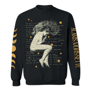 Alanis Merch Celestial Lyrics Crewneck Sweatshirt Gifts For Music Fans - Lilybirchmarket